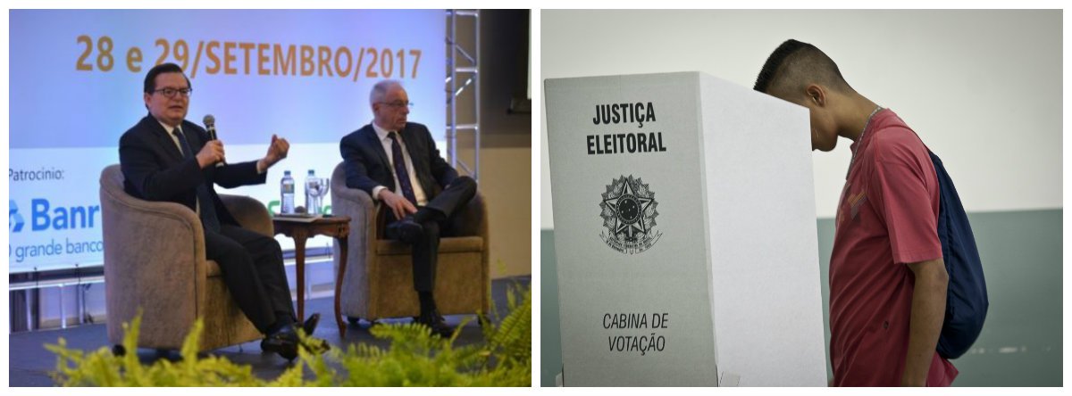 Ministro Herman Benjamin, do Tribunal Superior Eleitoral (TSE), avaliou, em palestra no Congresso de Magistrados, em Bento Gonçalves, que “O que salva o Brasil da guerra civil, do sangue correndo na rua, é que a população ainda acredita, a cada dois anos, numa crença renovada, cada vez exigindo mais otimismo, que alguma coisa vai mudar”; para ele, caso não ocorram alterações, os riscos são enormes e podem levar a uma tragédia; Herman Benjamin também disse ser favorável financiamento público de campanha (Foto: Voney Malta) Ministro Herman Benjamin, do Tribunal Superior Eleitoral (TSE), avaliou, em palestra no Congresso de Magistrados, em Bento Gonçalves, que “O que salva o Brasil da guerra civil, do sangue correndo na rua, é que a população ainda acredita, a cada dois anos, numa crença renovada, cada vez exigindo mais otimismo, que alguma coisa vai mudar”; para ele, caso não ocorram alterações, os riscos são enormes e podem levar a uma tragédia; Herman Benjamin também disse ser favorável financiamento público de campanha