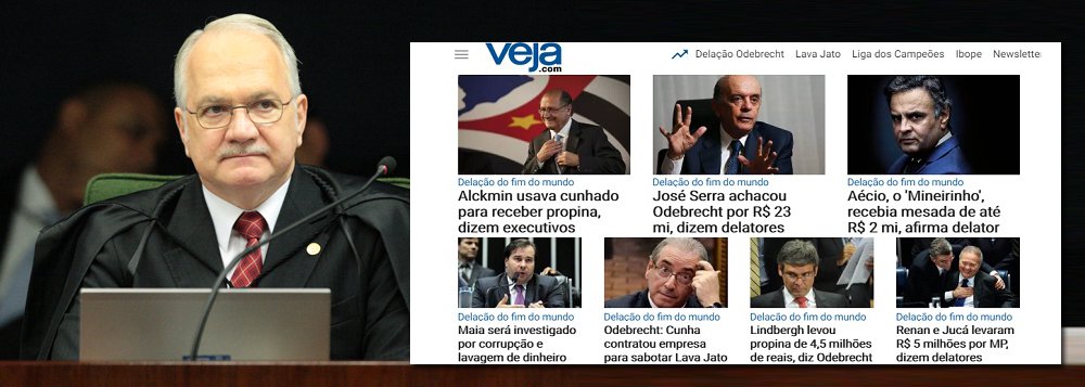 "A imagem acima, capa do site da Veja, mostra bem a culpa ampla, geral e irrestrita dos que foram escolhidos, sejam os vodos de esquerda ou de direita. Se é verdadeiro ou falso, pouco importa. Se é o método de financiamento das campanhas políticas sabido de todos ou se é negociata para enriquecimento pessoal, também não tem relevância. O que importa é que toda a política brasileira está nas mãos de homens que não foram escolhidos pela população", escreve Fernando Brito, do Tijolaço (Foto: Gisele Federicce) "A imagem acima, capa do site da Veja, mostra bem a culpa ampla, geral e irrestrita dos que foram escolhidos, sejam os vodos de esquerda ou de direita. Se é verdadeiro ou falso, pouco importa. Se é o método de financiamento das campanhas políticas sabido de todos ou se é negociata para enriquecimento pessoal, também não tem relevância. O que importa é que toda a política brasileira está nas mãos de homens que não foram escolhidos pela população", escreve Fernando Brito, do Tijolaço