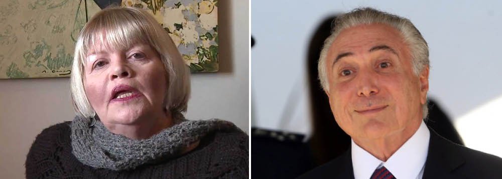 Jornalista e escritora diz que Temer, junto com o baixo clero no Congresso, vai usar a CPI da JBS "para atacar" o ministro Luiz Edson Fachin, relator da Lava Jato no STF, e procurador-geral da República, Rodrigo Janot, que está prestes a apresentar uma denúncia contra o peemedebista; "Rejeitado por 96%, Michel Temer ensaia uma ditadura dos corruptos!", escreve Márcia Denser no Twitter (Foto: Gisele Federicce) Jornalista e escritora diz que Temer, junto com o baixo clero no Congresso, vai usar a CPI da JBS "para atacar" o ministro Luiz Edson Fachin, relator da Lava Jato no STF, e procurador-geral da República, Rodrigo Janot, que está prestes a apresentar uma denúncia contra o peemedebista; "Rejeitado por 96%, Michel Temer ensaia uma ditadura dos corruptos!", escreve Márcia Denser no Twitter