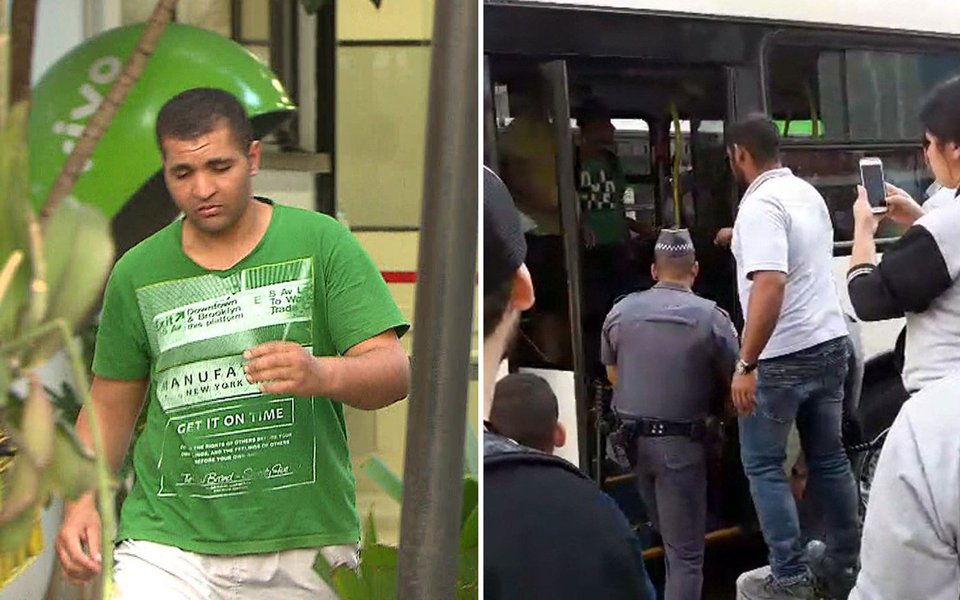 Justiça decidiu por manter preso o ajudante-geral Diego Ferreira de Novais (27), detido por suspeita de estuprar uma mulher em um ônibus da capital paulista; segundo o juiz Rodrigo Marzola Colombini, Novais teria mesmo cometido o crime de estupro e por isso converteu a prisão em flagrante em prisão preventiva; suspeito já havia sido detido dias antes pelo mesmo crime e havia sido colocado em liberdade pela Justiça; ajudante-geral já foi detido em 17 ocasiões por crimes sexuais; ele foi preso em duas ocasiões somente nesta semana pelo mesmo crime (Foto: Paulo Emílio) Justiça decidiu por manter preso o ajudante-geral Diego Ferreira de Novais (27), detido por suspeita de estuprar uma mulher em um ônibus da capital paulista; segundo o juiz Rodrigo Marzola Colombini, Novais teria mesmo cometido o crime de estupro e por isso converteu a prisão em flagrante em prisão preventiva; suspeito já havia sido detido dias antes pelo mesmo crime e havia sido colocado em liberdade pela Justiça; ajudante-geral já foi detido em 17 ocasiões por crimes sexuais; ele foi preso em duas ocasiões somente nesta semana pelo mesmo crime
