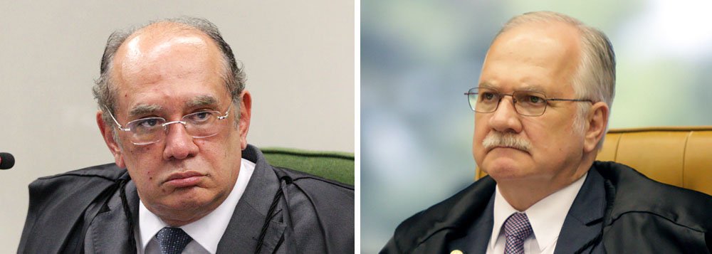 Ministro Gilmar Mendes questiona em sessão do STF nesta quarta-feira 21 se acordos "flagrantemente ilegais" podem ser homologados, seja monocraticamente, seja pelo plenário; relator da Lava Jato na Corte, Edson Fachin vai vencendo o julgamento para que o Supremo tenha prerrogativa de homologar os acordos, mas Gilmar já entrou em ação; Fachin votou mais cedo contra a revisão dos termos do acordo de delação premiada da JBS e pela sua permanência na relatoria das delações da empresa; ele foi acompanhado pelo ministro Alexandre de Moraes; delações atingiram diretamente Michel Temer e Aécio Neves (Foto: Gisele Federicce) Ministro Gilmar Mendes questiona em sessão do STF nesta quarta-feira 21 se acordos "flagrantemente ilegais" podem ser homologados, seja monocraticamente, seja pelo plenário; relator da Lava Jato na Corte, Edson Fachin vai vencendo o julgamento para que o Supremo tenha prerrogativa de homologar os acordos, mas Gilmar já entrou em ação; Fachin votou mais cedo contra a revisão dos termos do acordo de delação premiada da JBS e pela sua permanência na relatoria das delações da empresa; ele foi acompanhado pelo ministro Alexandre de Moraes; delações atingiram diretamente Michel Temer e Aécio Neves