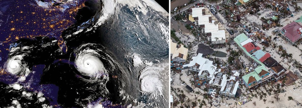O furacão Irma chegou na noite desta desta sexta-feira (8) à costa norte de Cuba depois de deixar um rastro de destruição em sua passagem pelo Caribe; o gigantesco furacão atingiu o arquipélago de Camagüey, a 190 km de Caibarién, às 3h da madrugada; a cidade cubana fica a apenas 485 km de Miami; na Flórida, onde meteorologistas alertam que a tempestade pode elevar em até oito metros os níveis normais do mar, mais de meio milhão de pessoas serão evacuadas provocando um êxodo em massa que é dificultado por engarrafamentos e falta de combustível (Foto: Aquiles Lins) O furacão Irma chegou na noite desta desta sexta-feira (8) à costa norte de Cuba depois de deixar um rastro de destruição em sua passagem pelo Caribe; o gigantesco furacão atingiu o arquipélago de Camagüey, a 190 km de Caibarién, às 3h da madrugada; a cidade cubana fica a apenas 485 km de Miami; na Flórida, onde meteorologistas alertam que a tempestade pode elevar em até oito metros os níveis normais do mar, mais de meio milhão de pessoas serão evacuadas provocando um êxodo em massa que é dificultado por engarrafamentos e falta de combustível