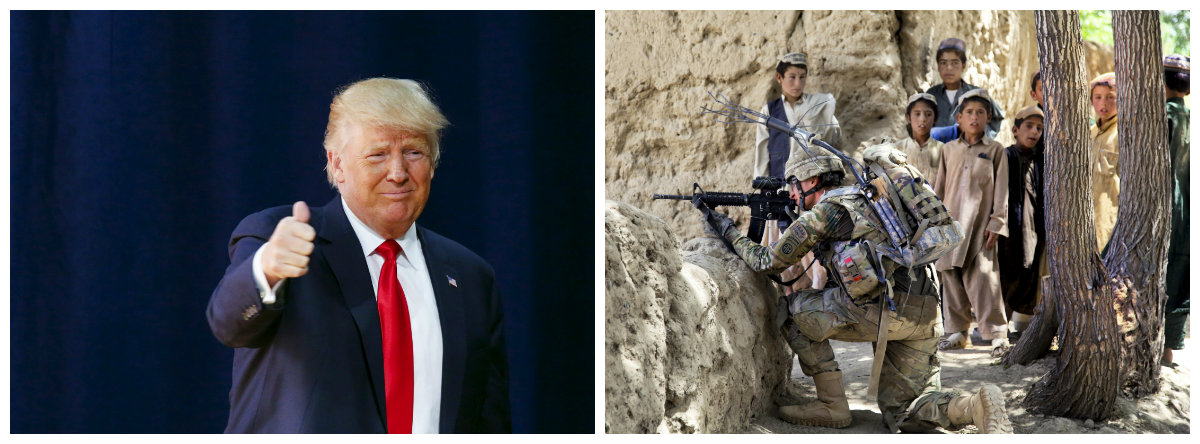 Presidente dos EUA, Donald Trump, quer mais tropas no Afeganistão; EUA, Trump, Afeganistão; soldados .2 (Foto: Paulo Emílio) Presidente dos EUA, Donald Trump, quer mais tropas no Afeganistão; EUA, Trump, Afeganistão; soldados .2