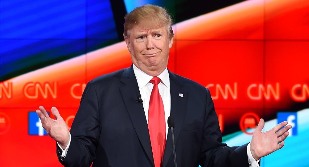 Trump CNN (Foto: Charles Nisz) Trump CNN