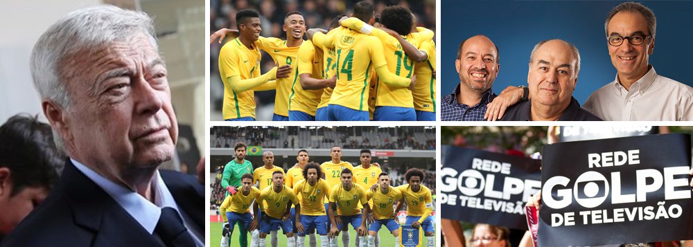 Acusada por um delator argentino de pagar propina por direitos de transmissão no futebol, a Globo também acompanha com apreensão os desdobramentos de outro possível acordo de delação que deverá detalhar em minúcias a sua participação no esquema de corrupção; trata-se da delação que o ex-presidente da CBF Ricardo Teixeira trata fechar com o Departamento de Justiça dos EUA; além dos americanos, Teixeira, que presidiu a CBF entre 1989 e 2012, tem contra si investigação e ordem de prisão da justiça espanhola; ele é acusado de formar uma “organização criminosa” com Sandro Rosell, ex-presidente do Barcelona, e com isso lavar dinheiro em comissões ilícitas de amistosos da seleção brasileira, cujos direitos de transmissão são de exclusividade da Globo há anos
(Foto: Aquiles Lins) Acusada por um delator argentino de pagar propina por direitos de transmissão no futebol, a Globo também acompanha com apreensão os desdobramentos de outro possível acordo de delação que deverá detalhar em minúcias a sua participação no esquema de corrupção; trata-se da delação que o ex-presidente da CBF Ricardo Teixeira trata fechar com o Departamento de Justiça dos EUA; além dos americanos, Teixeira, que presidiu a CBF entre 1989 e 2012, tem contra si investigação e ordem de prisão da justiça espanhola; ele é acusado de formar uma “organização criminosa” com Sandro Rosell, ex-presidente do Barcelona, e com isso lavar dinheiro em comissões ilícitas de amistosos da seleção brasileira, cujos direitos de transmissão são de exclusividade da Globo há anos