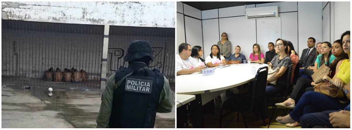 Entidades sistema de Justiça do Piauí participaram de capacitação promovida pelo projeto Ressocializar para Não Prender, que tem como objetivo promover esforços para reduzir o encarceramento em massa no estado, por meio da ampliação de alternativas à prisão; o foco da capacitação foi o encaminhamento de dependentes químicos a comunidades terapêuticas para tratamento de saúde, e não para a prisão; no Piauí, pelo menos 3.400 pessoas cumprem penas e medidas diversas à prisão, que devem ser aplicadas nos casos de crimes de menor potencial ofensivo (Foto: Leonardo Lucena) Entidades sistema de Justiça do Piauí participaram de capacitação promovida pelo projeto Ressocializar para Não Prender, que tem como objetivo promover esforços para reduzir o encarceramento em massa no estado, por meio da ampliação de alternativas à prisão; o foco da capacitação foi o encaminhamento de dependentes químicos a comunidades terapêuticas para tratamento de saúde, e não para a prisão; no Piauí, pelo menos 3.400 pessoas cumprem penas e medidas diversas à prisão, que devem ser aplicadas nos casos de crimes de menor potencial ofensivo