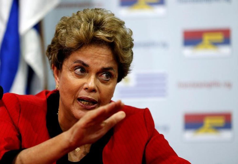 Ex-presidente Dilma Rousseff durante evento no Uruguai. 04/11/2016 REUTERS/Andres Stapff (Foto: Paulo Emílio) Ex-presidente Dilma Rousseff durante evento no Uruguai. 04/11/2016 REUTERS/Andres Stapff