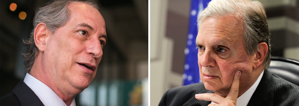 Para o ex-ministro Ciro Gomes (PDT), o presidente nacional interino do PSDB, Tasso Jereissati, vem sendo vítima de boicote pelo “lado bandido do PSDB”. Nesta terça-feira (22), ele saiu em defesa do senador, que está sendo pressionado por parte do tucanato a deixar o comando da sigla. “O Tasso é um cara paciente, mas tem sido sabotado desde sempre pelo PSDB”, disse, avaliando que o cearense foi impedido pelo próprio partido de alçar voos mais altos na política brasileira (Foto: Rodrigo Rocha) Para o ex-ministro Ciro Gomes (PDT), o presidente nacional interino do PSDB, Tasso Jereissati, vem sendo vítima de boicote pelo “lado bandido do PSDB”. Nesta terça-feira (22), ele saiu em defesa do senador, que está sendo pressionado por parte do tucanato a deixar o comando da sigla. “O Tasso é um cara paciente, mas tem sido sabotado desde sempre pelo PSDB”, disse, avaliando que o cearense foi impedido pelo próprio partido de alçar voos mais altos na política brasileira