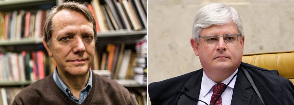 Cientista político e professor da USP André Singer criticou neste sábado, 9, a condução das delações premiadas da JBS pela procuradoria-geral da República; segundo ele, as "trapalhadas" da Lava Jato no término da gestão de Rodrigo Janot talvez prenunciem um "final inglório para a operação moralizadora"; "Os áudios 'domésticos' entregues pela dupla de falastrões da J&F são menos importantes pelo enunciado de intenções demolidoras em relação ao Judiciário do que pelas indicações de que o braço direito de Janot fazia jogo duplo, comprometendo, talvez, a lisura da denúncia contra Temer oferecida pela PGR", diz Singer (Foto: Aquiles Lins) Cientista político e professor da USP André Singer criticou neste sábado, 9, a condução das delações premiadas da JBS pela procuradoria-geral da República; segundo ele, as "trapalhadas" da Lava Jato no término da gestão de Rodrigo Janot talvez prenunciem um "final inglório para a operação moralizadora"; "Os áudios 'domésticos' entregues pela dupla de falastrões da J&F são menos importantes pelo enunciado de intenções demolidoras em relação ao Judiciário do que pelas indicações de que o braço direito de Janot fazia jogo duplo, comprometendo, talvez, a lisura da denúncia contra Temer oferecida pela PGR", diz Singer