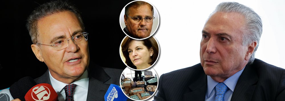 Senador contesta a tese da procuradora-geral da República, Raquel Dodge, de que o ex-ministro Geddel Vieira Lima seria "líder de uma organização criminosa"; "Engraçado... Nunca soube que Geddel era o Chefe. Para mim, o chefe dele era outro", postou Renan Calheiros em sua conta Twitter; em outra mensagem, ele escreveu apenas "...era ouTro", com "T" maiúsculo, numa clara referência a Michel Temer (Foto: Gisele Federicce) Senador contesta a tese da procuradora-geral da República, Raquel Dodge, de que o ex-ministro Geddel Vieira Lima seria "líder de uma organização criminosa"; "Engraçado... Nunca soube que Geddel era o Chefe. Para mim, o chefe dele era outro", postou Renan Calheiros em sua conta Twitter; em outra mensagem, ele escreveu apenas "...era ouTro", com "T" maiúsculo, numa clara referência a Michel Temer