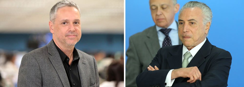 Colunista José Roberto de Toledo criticou nesta segunda-feira, 22, as artimanhas de Michel Temer para ganhar sobrevida política depois das revelações da JBS de que praticou crimes de corrupção, associação criminosa e obstrução da Justiça; "Conseguirá um governo em decomposição convencer o Congresso a votar e aprovar as reformas que faltam antes de ele apodrecer completamente? Haja formol. E dinheiro", diz Toledo; "Se Temer não demonstrar já capacidade de reação e força no Congresso, quem ainda o apoia perceberá que sua permanência implicará uma batalha mais demorada e custosa do que sua saída. Aí não haverá churrasco ou feijoada palaciana que não acabe em indigestão" (Foto: Aquiles Lins) Colunista José Roberto de Toledo criticou nesta segunda-feira, 22, as artimanhas de Michel Temer para ganhar sobrevida política depois das revelações da JBS de que praticou crimes de corrupção, associação criminosa e obstrução da Justiça; "Conseguirá um governo em decomposição convencer o Congresso a votar e aprovar as reformas que faltam antes de ele apodrecer completamente? Haja formol. E dinheiro", diz Toledo; "Se Temer não demonstrar já capacidade de reação e força no Congresso, quem ainda o apoia perceberá que sua permanência implicará uma batalha mais demorada e custosa do que sua saída. Aí não haverá churrasco ou feijoada palaciana que não acabe em indigestão"