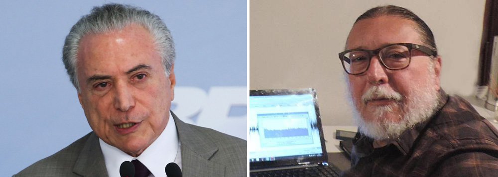 A gravação da conversa com Michel Temer feita pelo empresário Joesley Batista no porão do Palácio do Jaburu tem ruídos e interferências, mas pode ser usado como prova em qualquer julgamento, avaliam juristas independentes; nesta segunda, Ricardo Molina, perito contratado por Michel Temer, desqualificou o material e chegou a dizer que o áudio é uma "prova imprestável" (Foto: Giuliana Miranda) A gravação da conversa com Michel Temer feita pelo empresário Joesley Batista no porão do Palácio do Jaburu tem ruídos e interferências, mas pode ser usado como prova em qualquer julgamento, avaliam juristas independentes; nesta segunda, Ricardo Molina, perito contratado por Michel Temer, desqualificou o material e chegou a dizer que o áudio é uma "prova imprestável"