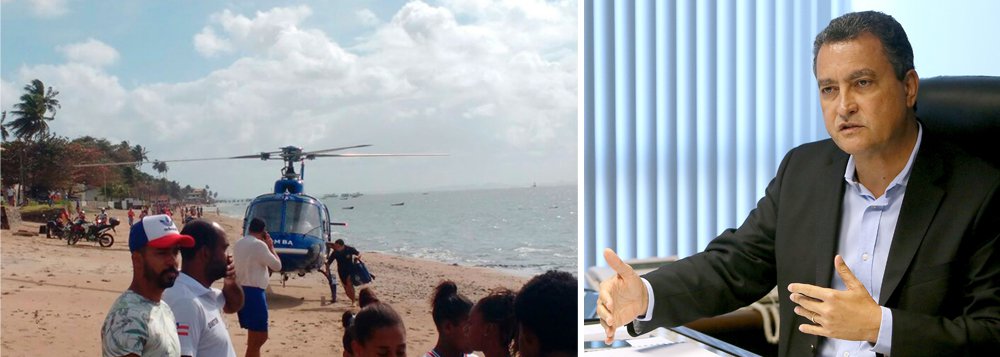 Em nota, o prefeito de Salvador, ACM Neto, e o governador da Bahia, Rui Costa, lamentaram o acidente que deixou 22 mortos; governador decretou luto oficial de três dias devido à tragédia; lancha transportava 129 pessoas e virou durante a travessia entre Mar Grande, na Ilha de Itaparica, em Salvador (Foto: Paulo Emílio) Em nota, o prefeito de Salvador, ACM Neto, e o governador da Bahia, Rui Costa, lamentaram o acidente que deixou 22 mortos; governador decretou luto oficial de três dias devido à tragédia; lancha transportava 129 pessoas e virou durante a travessia entre Mar Grande, na Ilha de Itaparica, em Salvador