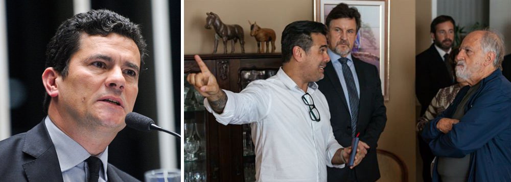 Após ação da defesa do ex-presidente que pede para que a produção do filme "Polícia Federal - A lei é para todos" e a imprensa não divulguem supostas imagens da condução coercitiva de Lula, que teriam sido feitas por agentes durante a ação em março do ano passado, o juiz Sergio Moro deu cinco dias para a PF dar "oportunos esclarecimentos e se manifestar sobre a petição (da defesa de Lula)" (Foto: Gisele Federicce) www.brasil247.com - Após ação da defesa do ex-presidente que pede para que a produção do filme "Polícia Federal - A lei é para todos" e a imprensa não divulguem supostas imagens da condução coercitiva de Lula, que teriam sido feitas por agentes durante a ação em março do ano passado, o juiz Sergio Moro deu cinco dias para a PF dar "oportunos esclarecimentos e se manifestar sobre a petição (da defesa de Lula)"