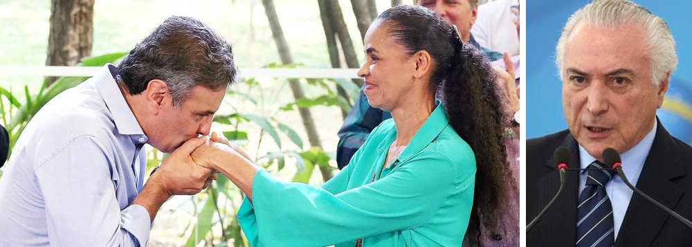 Com apenas 3% das intenções de voto, Marina Silva (Rede) é o grande fenômeno negativo da pesquisa DataPoder360; ex-senadora cometeu dois erros cruciais: o apoio ao senador Aécio Neves (PSDB-MG), fisgado num esquema de propinas, e ao golpe que levou ao poder Michel Temer, denunciado por corrupção; no Brasil de hoje, ela não seduz a esquerda, o centro ou a direita, que tem nomes mais identificados com o ódio e com o golpismo (Foto: Aquiles Lins) Com apenas 3% das intenções de voto, Marina Silva (Rede) é o grande fenômeno negativo da pesquisa DataPoder360; ex-senadora cometeu dois erros cruciais: o apoio ao senador Aécio Neves (PSDB-MG), fisgado num esquema de propinas, e ao golpe que levou ao poder Michel Temer, denunciado por corrupção; no Brasil de hoje, ela não seduz a esquerda, o centro ou a direita, que tem nomes mais identificados com o ódio e com o golpismo