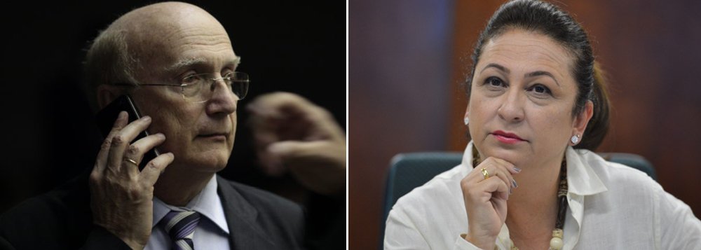 Então ministra da Agricultura da presidente eleita Dilma Rousseff, Kátia Abreu tentou demitir o fiscal agropecuário Daniel Gonçalves Filho, sobre quem já pairavam indícios de corrupção, mas foi impedida pela pressão da bancada do PMDB no Paraná; Osmar Serraglio, que hoje é ministro da Justiça, chegou a ir ao gabinete de Kátia para pedir pela permanência de Gonçalves Filho, a quem chama de "grande chefe", nas conversas interceptadas pela Polícia Federal; escândalo da carne coloca em risco exportações anuais de US$ 15 bilhões por ano do Brasil e países da União Europeia já ameaçam embargar a entrada do produto brasileiro; Serraglio é também uma das indicações de Eduardo Cunha no governo Temer (Foto: Leonardo Attuch) Então ministra da Agricultura da presidente eleita Dilma Rousseff, Kátia Abreu tentou demitir o fiscal agropecuário Daniel Gonçalves Filho, sobre quem já pairavam indícios de corrupção, mas foi impedida pela pressão da bancada do PMDB no Paraná; Osmar Serraglio, que hoje é ministro da Justiça, chegou a ir ao gabinete de Kátia para pedir pela permanência de Gonçalves Filho, a quem chama de "grande chefe", nas conversas interceptadas pela Polícia Federal; escândalo da carne coloca em risco exportações anuais de US$ 15 bilhões por ano do Brasil e países da União Europeia já ameaçam embargar a entrada do produto brasileiro; Serraglio é também uma das indicações de Eduardo Cunha no governo Temer