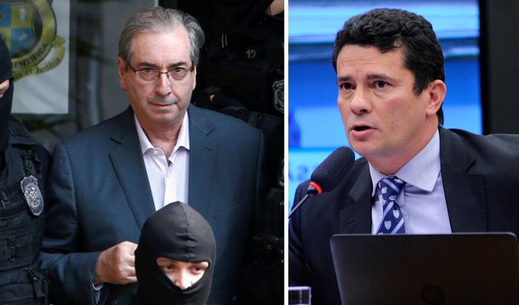 A Primeira Seção Especializada do Tribunal Regional Federal da 2ª Região (TRF2) decidiu remeter para a 13ª Vara Federal Criminal de Curitiba o processo penal em que o ex-deputado Eduardo Cunha (PMDB-RJ) e a ex-prefeita de Rio Bonito, Solange Pereira de Almeida, são acusados de participação no esquema de corrupção em contratos da Petrobras; a ação será julgada pelo juiz Sérgio Moro, responsável pelos processos da Lava Jato (Foto: Romulo Faro) A Primeira Seção Especializada do Tribunal Regional Federal da 2ª Região (TRF2) decidiu remeter para a 13ª Vara Federal Criminal de Curitiba o processo penal em que o ex-deputado Eduardo Cunha (PMDB-RJ) e a ex-prefeita de Rio Bonito, Solange Pereira de Almeida, são acusados de participação no esquema de corrupção em contratos da Petrobras; a ação será julgada pelo juiz Sérgio Moro, responsável pelos processos da Lava Jato