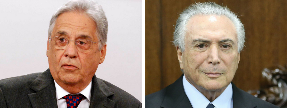 FHC Temer (Foto: Tereza Cruvinel) FHC Temer