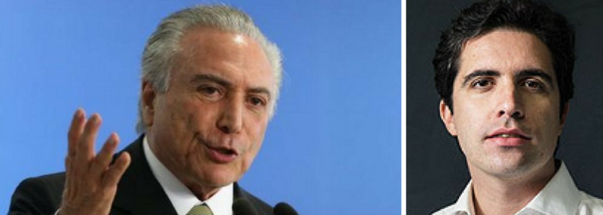 Colunista da Folha Bernardo Mello Franco diz que ao pedir a suspensão do inquérito no STF, Temer "tenta ganhar tempo para estancar a sangria política que ameaça sua sobrevivência no cargo"; "Os sinais de anemia têm se multiplicado desde o início da crise"; jornalista lembra que, Temer está "acuado" e "buscou desqualificar o acusador"; segundo Mello Franco, "Temer entrou em contradição com seu próprio discurso inicial. Na quintafeira, ele defendeu uma investigação 'muito rápida' e disse que o desfecho do caso 'não poderia tardar'"; "Agora, recorre ao STF para tentar paralisar o inquérito em sua fase inicial" (Foto: Leonardo Lucena) Colunista da Folha Bernardo Mello Franco diz que ao pedir a suspensão do inquérito no STF, Temer "tenta ganhar tempo para estancar a sangria política que ameaça sua sobrevivência no cargo"; "Os sinais de anemia têm se multiplicado desde o início da crise"; jornalista lembra que, Temer está "acuado" e "buscou desqualificar o acusador"; segundo Mello Franco, "Temer entrou em contradição com seu próprio discurso inicial. Na quintafeira, ele defendeu uma investigação 'muito rápida' e disse que o desfecho do caso 'não poderia tardar'"; "Agora, recorre ao STF para tentar paralisar o inquérito em sua fase inicial"