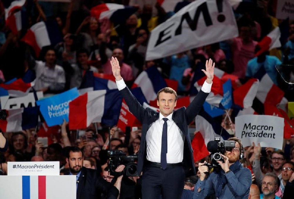 Candidato à Presidência da França, Emmanuel Macron. 17/04/2017 REUTERS/Christian Hartmann (Foto: Leonardo Attuch) Candidato à Presidência da França, Emmanuel Macron. 17/04/2017 REUTERS/Christian Hartmann