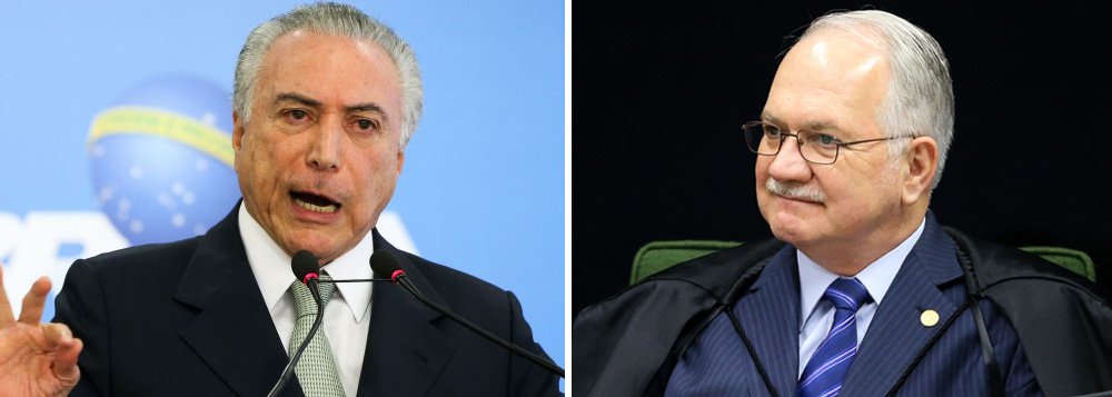 “No plano jurídico, quando alguém começa a agir suspeitamente, você tem que arguir a suspeição. Quem decide é o Judiciário, se há ou não suspeição. O que não se pode é manter o silêncio. Foi o que o meu advogado fez”, afirmou Michel Temer, após saber que seu pedido de suspeição do procurador Rodrigo Janot foi rejeitado pelo ministro Edson Fachin, do Supremo Tribunal Federal (Foto: Leonardo Attuch) “No plano jurídico, quando alguém começa a agir suspeitamente, você tem que arguir a suspeição. Quem decide é o Judiciário, se há ou não suspeição. O que não se pode é manter o silêncio. Foi o que o meu advogado fez”, afirmou Michel Temer, após saber que seu pedido de suspeição do procurador Rodrigo Janot foi rejeitado pelo ministro Edson Fachin, do Supremo Tribunal Federal