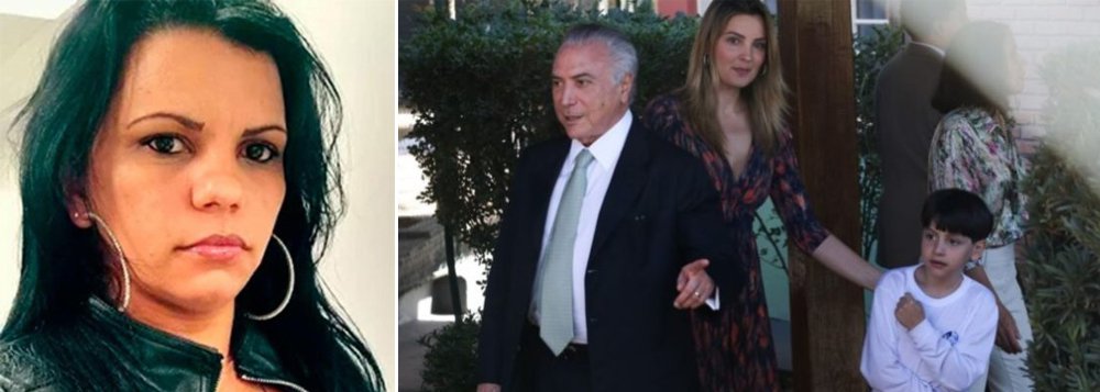 Michel Temer segue debochando da ampla maioria dos brasileiros que o quer fora do Planalto e editou mais um absurdo pago com dinheiro público; a servidora Leandra Barbosa dos Santos Brito, babá de Michelzinho, foi nomeada pela Casa Civil para um cargo público; Leandra passará a exercer a função de assessora técnica do gabinete pessoal do presidente; antes, ela atuava para todos os efeitos como assessora técnica no Gabinete-Adjunto de Informações em Apoio (Gaia), do gabinete pessoal de Temer; salário de R$ 5,1 mil; nomeação foi publicada no Diário Oficial da União (Foto: Aquiles Lins) Michel Temer segue debochando da ampla maioria dos brasileiros que o quer fora do Planalto e editou mais um absurdo pago com dinheiro público; a servidora Leandra Barbosa dos Santos Brito, babá de Michelzinho, foi nomeada pela Casa Civil para um cargo público; Leandra passará a exercer a função de assessora técnica do gabinete pessoal do presidente; antes, ela atuava para todos os efeitos como assessora técnica no Gabinete-Adjunto de Informações em Apoio (Gaia), do gabinete pessoal de Temer; salário de R$ 5,1 mil; nomeação foi publicada no Diário Oficial da União