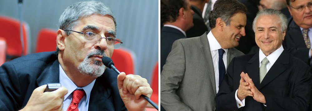 O presidente do PSDB de São Paulo, deputado estadual Pedro Tobias, defende o rompimento do partido com Michel Temer e o afastamento definitivo de Aécio Neves do comando da legenda; em entrevista ao jornalista Pedro Venceslau, ele afirmou que "Aécio deveria pedir para sair antes de ser expulso" (Foto: Leonardo Attuch) O presidente do PSDB de São Paulo, deputado estadual Pedro Tobias, defende o rompimento do partido com Michel Temer e o afastamento definitivo de Aécio Neves do comando da legenda; em entrevista ao jornalista Pedro Venceslau, ele afirmou que "Aécio deveria pedir para sair antes de ser expulso"