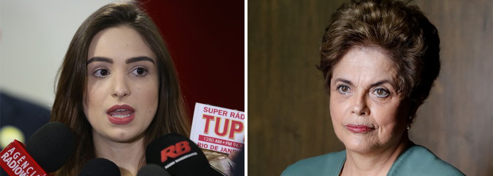 Ex-militante do PSC, a jornalista Patrícia Lélis resumiu a direita brasileira a "propagação de ódio" e do fascismo e elogiou a presidente legítima Dilma Rousseff; "Para começar a dizer qualquer coisa, tenho que pedir minhas mais sinceras desculpas. Fiz parte e fui cúmplice de um golpe. O Brasil deve um pedido de desculpas a ela", afirma (Foto: Aquiles Lins) Ex-militante do PSC, a jornalista Patrícia Lélis resumiu a direita brasileira a "propagação de ódio" e do fascismo e elogiou a presidente legítima Dilma Rousseff; "Para começar a dizer qualquer coisa, tenho que pedir minhas mais sinceras desculpas. Fiz parte e fui cúmplice de um golpe. O Brasil deve um pedido de desculpas a ela", afirma