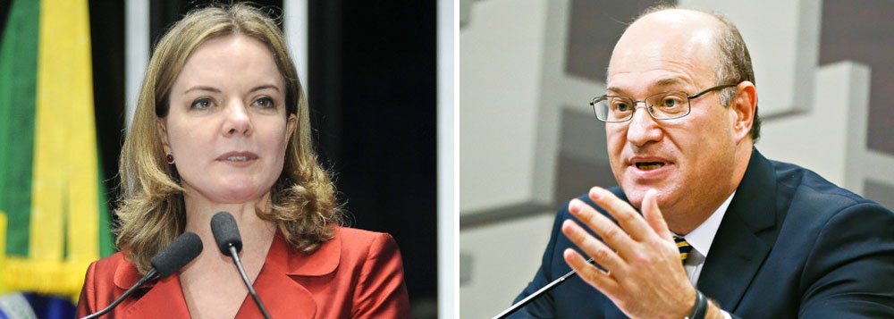 Senadora Gleisi Hoffmann (PT-PR) comparou o presidente do Banco Central, Ilan Golgfajn, a Maria Antonieta ao sugerir que ‘os tubarões do sistema financeiro comem brioches enquanto o povo brasileiro passa fome’; Golgfajn ficou numa saia justa ao ser questionado pela parlamentar se havia tomado café da manhã; “Sabe por que eu estou lhe perguntando? Porque eu atendi hoje duas pessoas no meu gabinete e percebi que elas não tinham tomado café. A gente sabe quando a pessoa está com fome. Infelizmente, este País voltou a ter fome e miséria” (Foto: Leonardo Lucena) Senadora Gleisi Hoffmann (PT-PR) comparou o presidente do Banco Central, Ilan Golgfajn, a Maria Antonieta ao sugerir que ‘os tubarões do sistema financeiro comem brioches enquanto o povo brasileiro passa fome’; Golgfajn ficou numa saia justa ao ser questionado pela parlamentar se havia tomado café da manhã; “Sabe por que eu estou lhe perguntando? Porque eu atendi hoje duas pessoas no meu gabinete e percebi que elas não tinham tomado café. A gente sabe quando a pessoa está com fome. Infelizmente, este País voltou a ter fome e miséria”