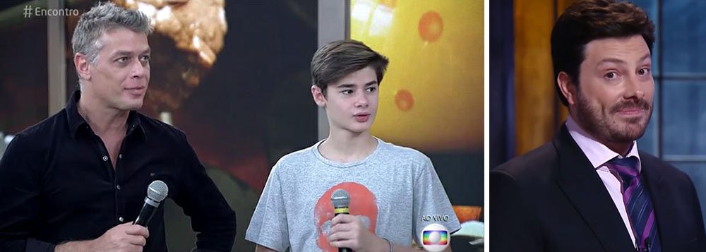 Estava tudo certo para que João Assunção, de 14 anos, fosse o protagonista do filme 'Como se Tornar o Pior Aluno da Escola', que estreia no dia 12 de outubro, mas Fábio Assunção, que é pai do menino, proibiu; a justificativa usada pelo ator é que o filme é um 'mau exemplo'; Gentilli respondeu fazendo ataques pessoais ao ator (Foto: Gisele Federicce) Estava tudo certo para que João Assunção, de 14 anos, fosse o protagonista do filme 'Como se Tornar o Pior Aluno da Escola', que estreia no dia 12 de outubro, mas Fábio Assunção, que é pai do menino, proibiu; a justificativa usada pelo ator é que o filme é um 'mau exemplo'; Gentilli respondeu fazendo ataques pessoais ao ator