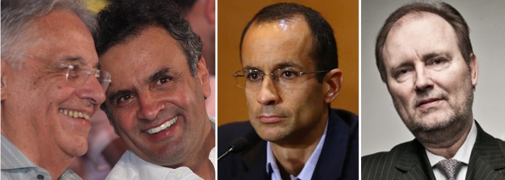 Quando Benedicto Júnior, número dois da Odebrecht, denunciou um caixa dois de R$ 9 milhões para o senador Aécio Neves (PSDB-MG), o ex-presidente Fernando Henrique Cardoso saiu em defesa do seu pupilo e criou a teoria do "caixa dois do bem", logo abraçada pelo ministro Gilmar Mendes, do Supremo Tribunal Federal; agora, é o número um da empreiteira, Marcelo Odebrecht, quem denuncia uma bolada de R$ 50 milhões para Aécio, paga até em Cingapura, como contrapartida pelos investimentos que a Cemig e Furnas fizeram numa usina do Rio Madeira; FHC ainda não divulgou uma segunda nota, mas deveria se desculpar diante dos brasileiros por ter avalizado o golpe contra a democracia liderado por Aécio – o político com maior número de pedidos de inquéritos na lista de Janot (Foto: Leonardo Attuch) Quando Benedicto Júnior, número dois da Odebrecht, denunciou um caixa dois de R$ 9 milhões para o senador Aécio Neves (PSDB-MG), o ex-presidente Fernando Henrique Cardoso saiu em defesa do seu pupilo e criou a teoria do "caixa dois do bem", logo abraçada pelo ministro Gilmar Mendes, do Supremo Tribunal Federal; agora, é o número um da empreiteira, Marcelo Odebrecht, quem denuncia uma bolada de R$ 50 milhões para Aécio, paga até em Cingapura, como contrapartida pelos investimentos que a Cemig e Furnas fizeram numa usina do Rio Madeira; FHC ainda não divulgou uma segunda nota, mas deveria se desculpar diante dos brasileiros por ter avalizado o golpe contra a democracia liderado por Aécio – o político com maior número de pedidos de inquéritos na lista de Janot