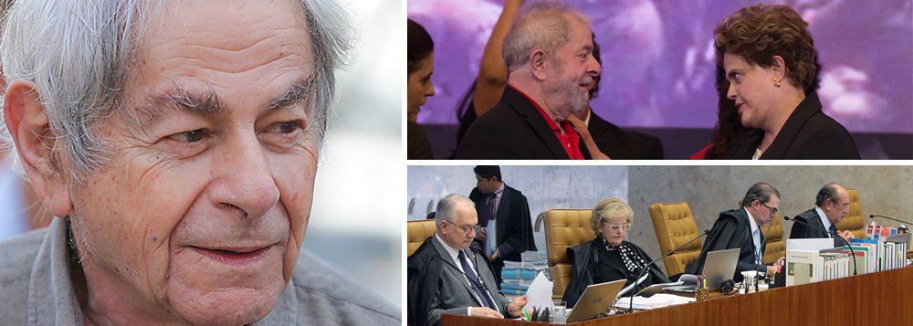 Em entrevista ao jornal Le Monde Diplomatique, o escritor brasileiro Raduan Nassar criticou a conjuntura brasileira advinda do golpe parlamentar contra a presidente legítima Dilma Rousseff; "Rasgaram a Constituição. É um casuísmo atrás do outro, inclusive na Operação Lava Jato", afirmou; Raduan criticou também a seletividade do Judiciário brasileiro; "O Judiciário, em vários níveis, propiciou o golpe, liquidando com o Estado democrático de direito. Ao crivo crítico, a condenação de Lula agora é uma aberração"; o escritor também foi crítico à postura da esquerda nos últimos anos; "Faltou um trabalho de base da esquerda no Brasil. E a participação popular ficou à mercê da mídia de direita, especialmente dos telejornais diários" (Foto: Aquiles Lins) Em entrevista ao jornal Le Monde Diplomatique, o escritor brasileiro Raduan Nassar criticou a conjuntura brasileira advinda do golpe parlamentar contra a presidente legítima Dilma Rousseff; "Rasgaram a Constituição. É um casuísmo atrás do outro, inclusive na Operação Lava Jato", afirmou; Raduan criticou também a seletividade do Judiciário brasileiro; "O Judiciário, em vários níveis, propiciou o golpe, liquidando com o Estado democrático de direito. Ao crivo crítico, a condenação de Lula agora é uma aberração"; o escritor também foi crítico à postura da esquerda nos últimos anos; "Faltou um trabalho de base da esquerda no Brasil. E a participação popular ficou à mercê da mídia de direita, especialmente dos telejornais diários"