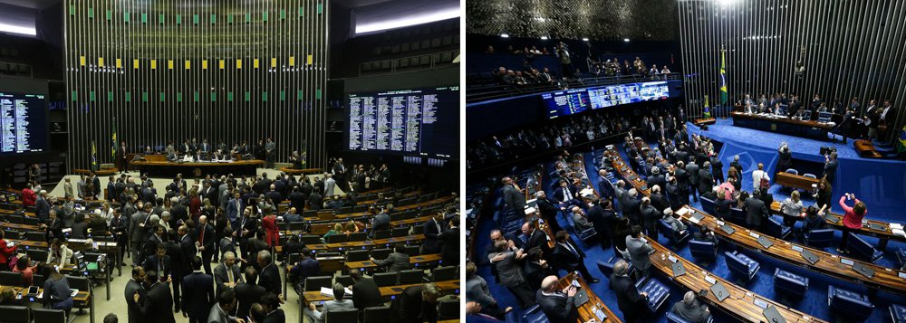 São nove, no total, perdendo apenas para para São Paulo, com 19 parlamentares; é o que aponta um levantamento do Departamento Intersindical de Assessoria Parlamentar (Diap); mesmo tendo sido fortemente atingido pela delação da JBS, o senador Aécio Neves (PSDB) continua entre os mais influentes, junto com outros parlamentares, dentre eles, Fábio Ramalho (PMDB), Rodrigo Pacheco (PMDB) e Júlio Delgado (PSB); a saída da presidente deposta pelo golpe, Dilma Rousseff, não diminuiu a influência do PT no Congresso. O partido lidera o ranking de legendas com maior número de parlamentares na lista (Foto: Leonardo Lucena) São nove, no total, perdendo apenas para para São Paulo, com 19 parlamentares; é o que aponta um levantamento do Departamento Intersindical de Assessoria Parlamentar (Diap); mesmo tendo sido fortemente atingido pela delação da JBS, o senador Aécio Neves (PSDB) continua entre os mais influentes, junto com outros parlamentares, dentre eles, Fábio Ramalho (PMDB), Rodrigo Pacheco (PMDB) e Júlio Delgado (PSB); a saída da presidente deposta pelo golpe, Dilma Rousseff, não diminuiu a influência do PT no Congresso. O partido lidera o ranking de legendas com maior número de parlamentares na lista