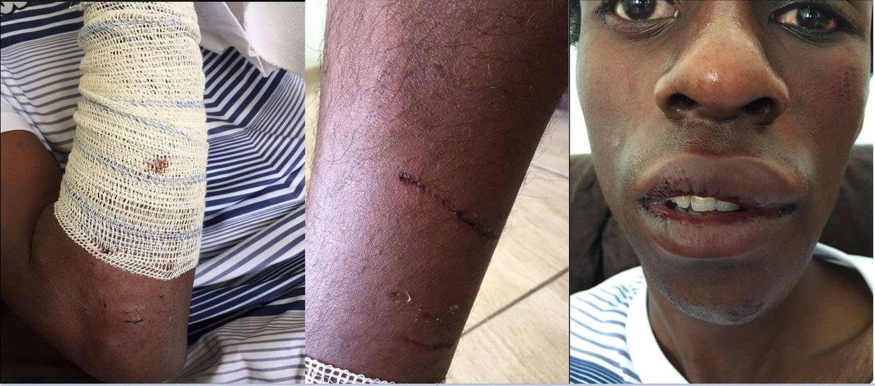 Caso aconteceu na madrugada do feriado do dia 15, no Terminal Parque Dom Pedro, no centro de São Paulo; depois de ser abordado, ator procurou as dependências do terminal para pedir proteção, mas por ser negro foi devolvido pelos seguranças aos agressores (Foto: Charles Nisz) Caso aconteceu na madrugada do feriado do dia 15, no Terminal Parque Dom Pedro, no centro de São Paulo; depois de ser abordado, ator procurou as dependências do terminal para pedir proteção, mas por ser negro foi devolvido pelos seguranças aos agressores