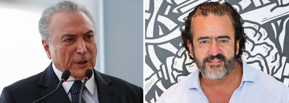 Com a ingrata tarefa de recauchutar a imagem de Michel Temer, aprovado por apenas 3% dos brasileiros, o marqueteiro do Planalto, Elsinho Mouco, resolveu criar uma espécie de “Plano Temer” —uma compilação das ações do governo—, em alusão ao Plano Marshall, criado no pós-Segunda Guerra Mundial para reconstruir os principais países capitalistas afetados pela guerra; mas, enquanto o plano Marshall ajudou a reconstruir a Europa, as ações de Temer só prejudicaram o Brasil e os direitos dos cidadãos (Foto: Giuliana Miranda) Com a ingrata tarefa de recauchutar a imagem de Michel Temer, aprovado por apenas 3% dos brasileiros, o marqueteiro do Planalto, Elsinho Mouco, resolveu criar uma espécie de “Plano Temer” —uma compilação das ações do governo—, em alusão ao Plano Marshall, criado no pós-Segunda Guerra Mundial para reconstruir os principais países capitalistas afetados pela guerra; mas, enquanto o plano Marshall ajudou a reconstruir a Europa, as ações de Temer só prejudicaram o Brasil e os direitos dos cidadãos
