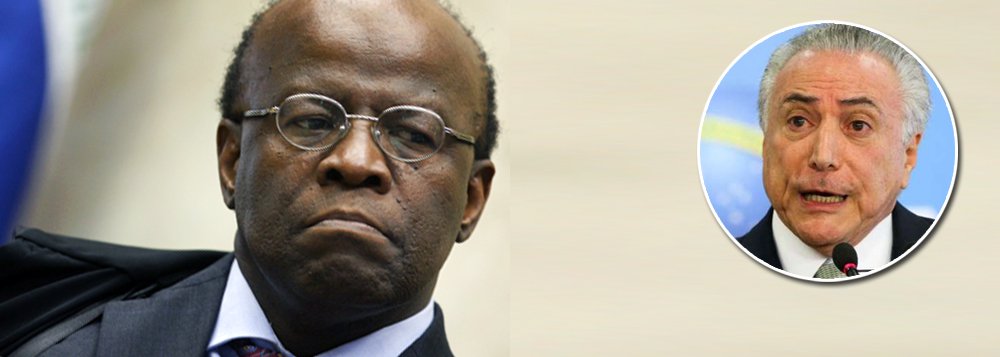 Potencial candidato à presidência da República, o ex-ministro Joaquim Barbosa afirmou que o Brasil foi sequestrado por bandidos no golpe de 2016 e diz que em nenhum lugar do mundo uma figura como Michel Temer poderia exercer o cargo que ocupa, depois de acusações tão graves; "O Brasil foi sequestrado por um bando de políticos inescrupulosos que reduziram as instituições a frangalhos", disse ele, em entrevista à jornalista Maria Christina Fernandes; ele também afirmou que Temer não tem honradez e transformou o Brasil numa vergonha planetária (Foto: Leonardo Attuch) Potencial candidato à presidência da República, o ex-ministro Joaquim Barbosa afirmou que o Brasil foi sequestrado por bandidos no golpe de 2016 e diz que em nenhum lugar do mundo uma figura como Michel Temer poderia exercer o cargo que ocupa, depois de acusações tão graves; "O Brasil foi sequestrado por um bando de políticos inescrupulosos que reduziram as instituições a frangalhos", disse ele, em entrevista à jornalista Maria Christina Fernandes; ele também afirmou que Temer não tem honradez e transformou o Brasil numa vergonha planetária