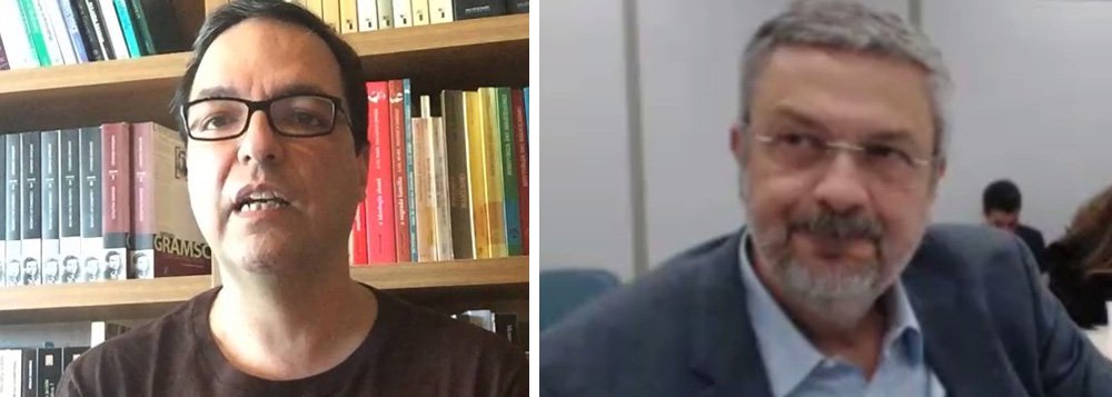 "Machucam Lula, é claro, porque Palocci não é qualquer um. Incluíram até frases de efeito, pensadas para ganhar as manchetes, como o 'pacto de sangue' destacado nos jornais. Mas continuam faltando evidências - há apenas mais um depoimento autointeressado de candidato a delator premiado, motivado por escapar de penas que, no caso de Palocci, já somam 12 anos de prisão", avalia o cientista político Luis Felipe Miguel; "O que mostra esse novo round aberto por Curitiba é que abater Lula voltou a ser a prioridade máxima do momento", afirma
(Foto: Aquiles Lins) "Machucam Lula, é claro, porque Palocci não é qualquer um. Incluíram até frases de efeito, pensadas para ganhar as manchetes, como o 'pacto de sangue' destacado nos jornais. Mas continuam faltando evidências - há apenas mais um depoimento autointeressado de candidato a delator premiado, motivado por escapar de penas que, no caso de Palocci, já somam 12 anos de prisão", avalia o cientista político Luis Felipe Miguel; "O que mostra esse novo round aberto por Curitiba é que abater Lula voltou a ser a prioridade máxima do momento", afirma