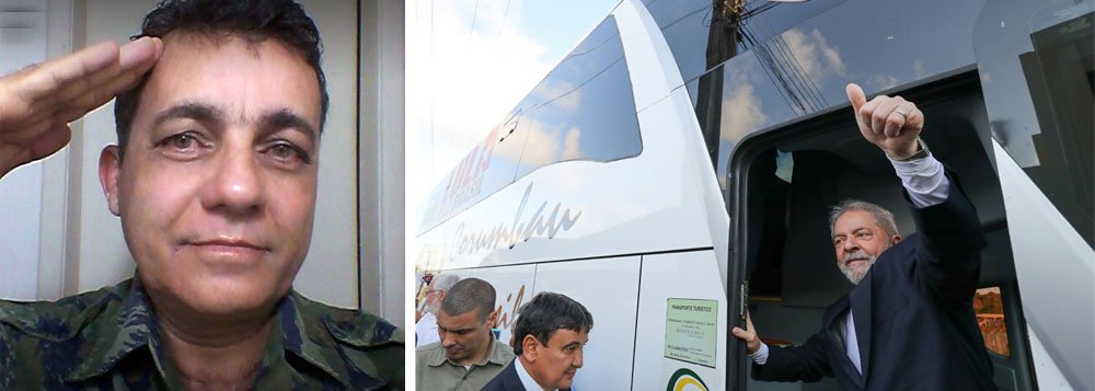 "Enquanto boa parte do mundo tinha os olhos voltados para o terrível ataque em Barcelona, um grupo fascistoide aguardava Lula em Salvador. Se o propósito era o de um atentado, em breve saberemos. A verdade é que alguns deles estavam armados e pelo menos dois efetuaram disparam. Cinco foram detidos", escreve Mauro Donato, no Diário do Centro do Mundo; Adjalbas Pereira, identificado pela polícia como um dos autores de disparo, afirmou ser militar; em 2010 ele foi candidato a deputado estadual pelo PSC, mesmo partido do deputado Jair Bolsonaro (RJ); o 'militar' baiano teve pouco mais de 600 votos (Foto: Romulo Faro) "Enquanto boa parte do mundo tinha os olhos voltados para o terrível ataque em Barcelona, um grupo fascistoide aguardava Lula em Salvador. Se o propósito era o de um atentado, em breve saberemos. A verdade é que alguns deles estavam armados e pelo menos dois efetuaram disparam. Cinco foram detidos", escreve Mauro Donato, no Diário do Centro do Mundo; Adjalbas Pereira, identificado pela polícia como um dos autores de disparo, afirmou ser militar; em 2010 ele foi candidato a deputado estadual pelo PSC, mesmo partido do deputado Jair Bolsonaro (RJ); o 'militar' baiano teve pouco mais de 600 votos