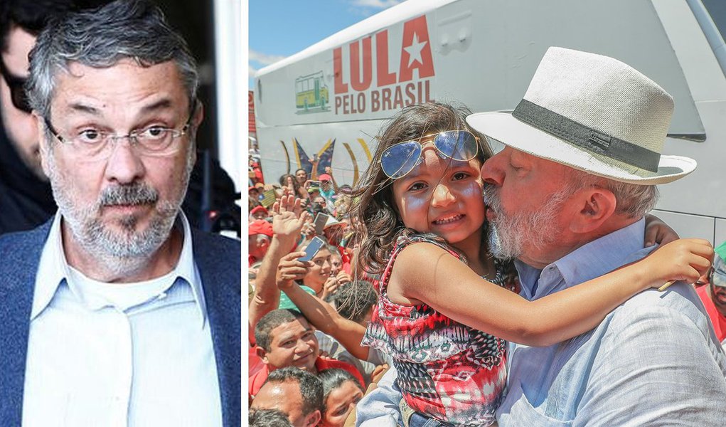 Palocci está preso há um ano em Curitiba e em junho passado foi condenado a 12 anos, dois meses e 20 dias de prisão em regime fechado pelos crimes de corrupção passiva e lavagem de dinheiro. É nesse contexto que ele deu com a língua nos dentes
(Foto: Esmael Morais)
Palocci está preso há um ano em Curitiba e em junho passado foi condenado a 12 anos, dois meses e 20 dias de prisão em regime fechado pelos crimes de corrupção passiva e lavagem de dinheiro. É nesse contexto que ele deu com a língua nos dentes