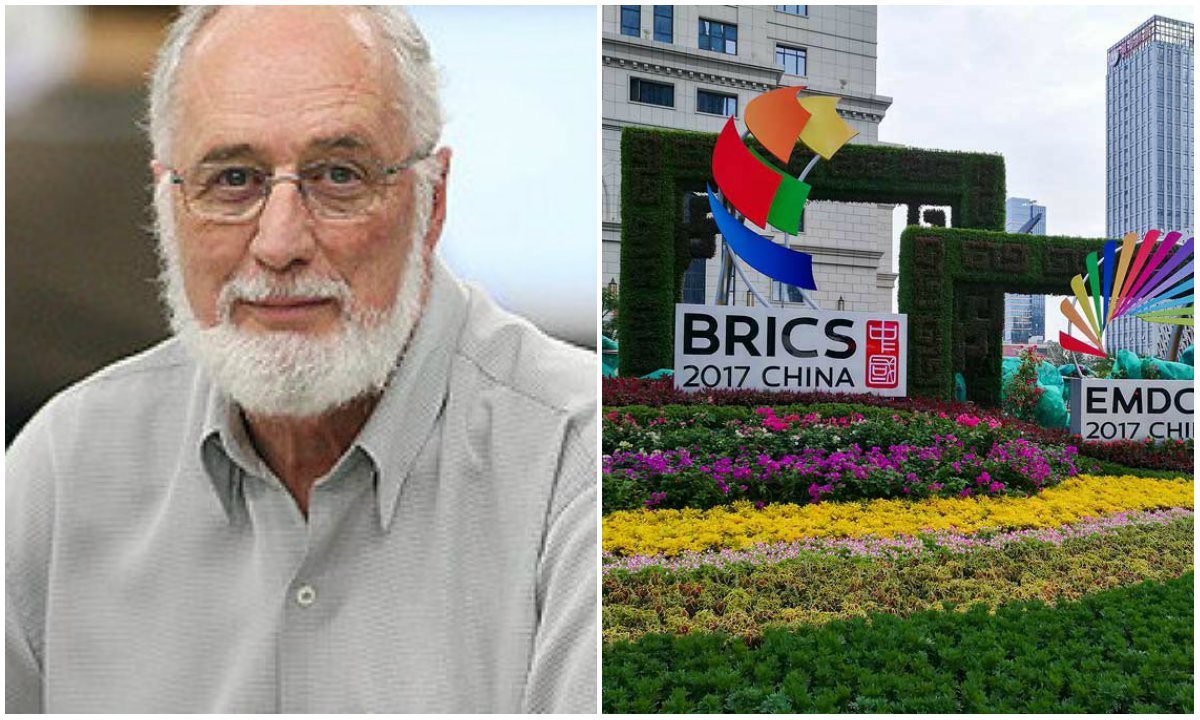 "Na sigla Brics, que promove neste domingo 3 a sua nona cúpula, o 'b' deveria ser minúsculo porque o Brasil de Michel Temer encolheu desde que o acrônimo foi criado em 2001", afirma o jornalista (Foto: Gisele Federicce) "Na sigla Brics, que promove neste domingo 3 a sua nona cúpula, o 'b' deveria ser minúsculo porque o Brasil de Michel Temer encolheu desde que o acrônimo foi criado em 2001", afirma o jornalista