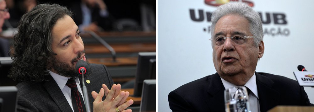 Deputado federal Jean Wyllys comenta vídeo em que o ex-presidente Fernando Henrique Cardoso se referiu entre ele (Wyllys) e Bolsonaro como consequência da "divisão do Brasil provocada pelo PT"; "A retórica da "divisão do Brasil" — muito repetida desde o segundo turno das eleições de 2014 — aparece na América Latina sempre que um governo, mesmo sem questionar as bases do modelo econômico neoliberal, desenvolve políticas mais ou menos intensas de redistribuição da renda e melhora a qualidade de vida dos mais pobres, ou amplia os direitos de diferentes parcelas da população antes excluídas. Quando um governo faz isso, é acusado de "dividir" seu país. Mas a verdade é que nossos países já estavam divididos há séculos!", diz o parlamentar (Foto: Jean Wyllys) Deputado federal Jean Wyllys comenta vídeo em que o ex-presidente Fernando Henrique Cardoso se referiu entre ele (Wyllys) e Bolsonaro como consequência da "divisão do Brasil provocada pelo PT"; "A retórica da "divisão do Brasil" — muito repetida desde o segundo turno das eleições de 2014 — aparece na América Latina sempre que um governo, mesmo sem questionar as bases do modelo econômico neoliberal, desenvolve políticas mais ou menos intensas de redistribuição da renda e melhora a qualidade de vida dos mais pobres, ou amplia os direitos de diferentes parcelas da população antes excluídas. Quando um governo faz isso, é acusado de "dividir" seu país. Mas a verdade é que nossos países já estavam divididos há séculos!", diz o parlamentar