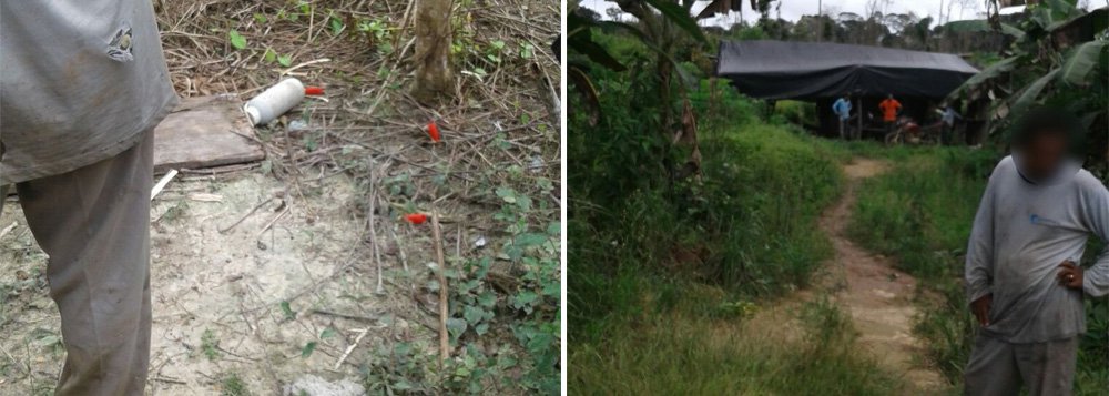 Os corpos de nove pessoas assassinadas na última quinta-feira (20) em uma área rural do distrito de Guariba, no Mato Grosso, já chegaram ao município de Colniza, onde vão passar por perícia e identificação; segundo a Polícia Judiciária Civil do estado, os homens foram mortos por tiros ou facadas e estavam todos no local onde aconteceu a chacina. Os corpos foram resgatados ontem (21) no fim do dia e o transporte foi feito durante a madrugada de hoje (22) (Foto: Aquiles Lins) Os corpos de nove pessoas assassinadas na última quinta-feira (20) em uma área rural do distrito de Guariba, no Mato Grosso, já chegaram ao município de Colniza, onde vão passar por perícia e identificação; segundo a Polícia Judiciária Civil do estado, os homens foram mortos por tiros ou facadas e estavam todos no local onde aconteceu a chacina. Os corpos foram resgatados ontem (21) no fim do dia e o transporte foi feito durante a madrugada de hoje (22)