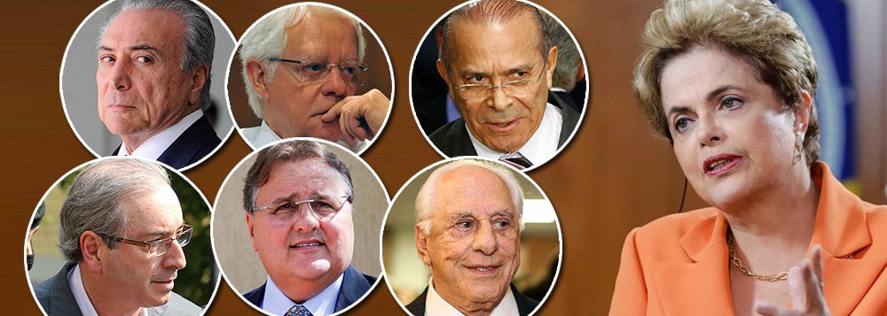 Em sua entrevista mais contundente, a presidente eleita Dilma Rousseff, deposta pelo golpe parlamentar de 2016, diz que o Brasil passou a ser governado por ladrões, desde que Michel Temer subiu ao poder; sobre Eduardo Cunha, ela afirma que não fez acordo com ele porque seria impossível negociar com um "gângster inteligente"; ao falar sobre as perguntas de Cunha a Michel Temer, Dilma é enfática: "lá está Eduardo Cunha dizendo que quem roubava na Caixa Econômica Federal, no FGTS, é o Temer"; Dilma também explica por que demitiu Moreira Franco: "O gato angorá tem uma bronca danada de mim porque não o deixei roubar"; Dilma também falou sobre outros notórios aliados de Temer, como Eliseu Padilha e Geddel Vieira Lima, e disse que essa turma está lá para assaltar o Estado (Foto: Leonardo Attuch) Em sua entrevista mais contundente, a presidente eleita Dilma Rousseff, deposta pelo golpe parlamentar de 2016, diz que o Brasil passou a ser governado por ladrões, desde que Michel Temer subiu ao poder; sobre Eduardo Cunha, ela afirma que não fez acordo com ele porque seria impossível negociar com um "gângster inteligente"; ao falar sobre as perguntas de Cunha a Michel Temer, Dilma é enfática: "lá está Eduardo Cunha dizendo que quem roubava na Caixa Econômica Federal, no FGTS, é o Temer"; Dilma também explica por que demitiu Moreira Franco: "O gato angorá tem uma bronca danada de mim porque não o deixei roubar"; Dilma também falou sobre outros notórios aliados de Temer, como Eliseu Padilha e Geddel Vieira Lima, e disse que essa turma está lá para assaltar o Estado