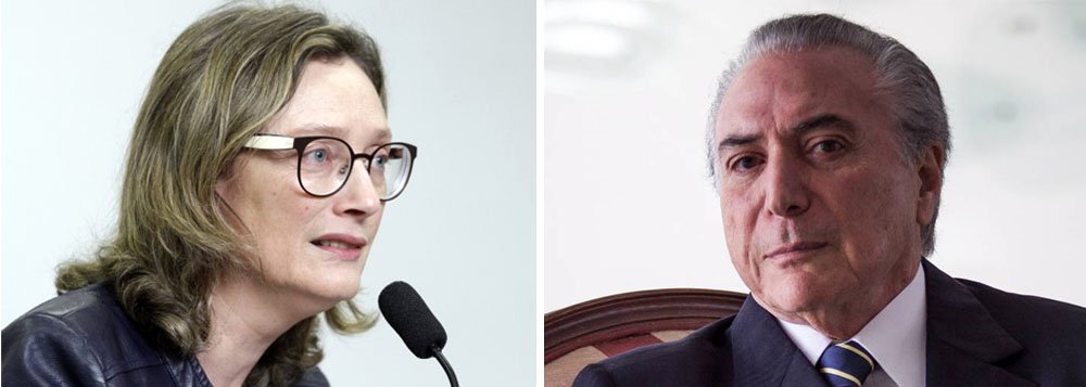 Em artigo, a deputada Maria do Rosário diz que Michel Temer "tenta passar a imagem de ter, em seu governo, uma política de Direitos Humanos pujante e relevante, o que não condiz com a realidade"; em artigo recente, o peemedebista celebrou "a volta do País ao Conselho de Direitos Humanos das Nações Unidas como sendo o reconhecimento do compromisso inequívoco do seu governo com a área"; o fato, porém, segundo Maria do Rosário, "está longe de ser fruto do reconhecimento" (Foto: Felipe L. Goncalves) Em artigo, a deputada Maria do Rosário diz que Michel Temer "tenta passar a imagem de ter, em seu governo, uma política de Direitos Humanos pujante e relevante, o que não condiz com a realidade"; em artigo recente, o peemedebista celebrou "a volta do País ao Conselho de Direitos Humanos das Nações Unidas como sendo o reconhecimento do compromisso inequívoco do seu governo com a área"; o fato, porém, segundo Maria do Rosário, "está longe de ser fruto do reconhecimento"