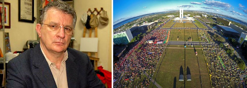"Não é a paz dos cemitérios, não é a passividade que constroem bem estar e boas leis", diz o professor; "A crítica à polarização e a falta do combate cívico virtuoso fizeram do Brasil o que ele é: um país sem presente e sem futuro"; "Exigir, neste momento, a despolarização, o debate polido, as maneiras finas e educadas, significa exigir que o povo permaneça bestializado", acrescenta (Foto: Gisele Federicce) "Não é a paz dos cemitérios, não é a passividade que constroem bem estar e boas leis", diz o professor; "A crítica à polarização e a falta do combate cívico virtuoso fizeram do Brasil o que ele é: um país sem presente e sem futuro"; "Exigir, neste momento, a despolarização, o debate polido, as maneiras finas e educadas, significa exigir que o povo permaneça bestializado", acrescenta
