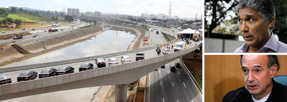 Ministério Público do Estado de São Paulo acusa a Dersa, estatal paulista que executa grandes obras de infraestrutura, de ter sido "conivente" com um aditivo 'ilegal e abusivo' ao Consórcio Nova Tietê, liderado pela Delta Construções, durante as obras de ampliação da Marginal Tietê, em São Paulo; ação pede o confisco de R$ 71,6 milhões e acusa entre os envolvidos o empresário Fernando Cavendish, da empreiteira Delta, e o lobista Adir Assad, que revelou ter repassado R$ 100 milhões para o ex-diretor da Dersa Paulo Preto, apontado como operador de propinas do PSDB (Foto: Aquiles Lins) Ministério Público do Estado de São Paulo acusa a Dersa, estatal paulista que executa grandes obras de infraestrutura, de ter sido "conivente" com um aditivo 'ilegal e abusivo' ao Consórcio Nova Tietê, liderado pela Delta Construções, durante as obras de ampliação da Marginal Tietê, em São Paulo; ação pede o confisco de R$ 71,6 milhões e acusa entre os envolvidos o empresário Fernando Cavendish, da empreiteira Delta, e o lobista Adir Assad, que revelou ter repassado R$ 100 milhões para o ex-diretor da Dersa Paulo Preto, apontado como operador de propinas do PSDB