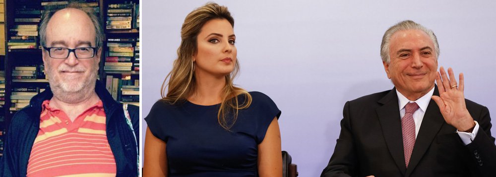 Para Paulo Nogueira, jornalista do Diário do Centro do Mundo, "o discurso de Temer é o melhor retrato dele e de seu governo: mentalmente velho para além da imaginação"; "A 'homenagem' às mulheres deixou claro que ele não é apenas menor que o Brasil", afirma ele, lembrando da frase dita por Dilma, "mas um homem que trabalha para que o país como um todo se reduza à sua insignificante estatura" (Foto: Gisele Federicce) Para Paulo Nogueira, jornalista do Diário do Centro do Mundo, "o discurso de Temer é o melhor retrato dele e de seu governo: mentalmente velho para além da imaginação"; "A 'homenagem' às mulheres deixou claro que ele não é apenas menor que o Brasil", afirma ele, lembrando da frase dita por Dilma, "mas um homem que trabalha para que o país como um todo se reduza à sua insignificante estatura"