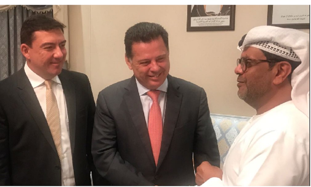 Ao concluir a etapa da Arábia Saudita na missão comercial de Goiás ao Oriente Médio, o presidente da Assembleia Legislativa, José Vitti, disse que os resultados obtidos nas rodadas de negociação com os investidores árabes são bastante animadores; "Mostramos as potencialidades econômicas de Goiás, que é o Estado que mais cresce no Brasil, e sentimos que despertamos muito interesse nos grandes empresários sauditas, especialmente no que diz respeitos aos setores de alimentos, mineração e energias renováveis", afirmou (Foto: José Barbacena) Ao concluir a etapa da Arábia Saudita na missão comercial de Goiás ao Oriente Médio, o presidente da Assembleia Legislativa, José Vitti, disse que os resultados obtidos nas rodadas de negociação com os investidores árabes são bastante animadores; "Mostramos as potencialidades econômicas de Goiás, que é o Estado que mais cresce no Brasil, e sentimos que despertamos muito interesse nos grandes empresários sauditas, especialmente no que diz respeitos aos setores de alimentos, mineração e energias renováveis", afirmou
