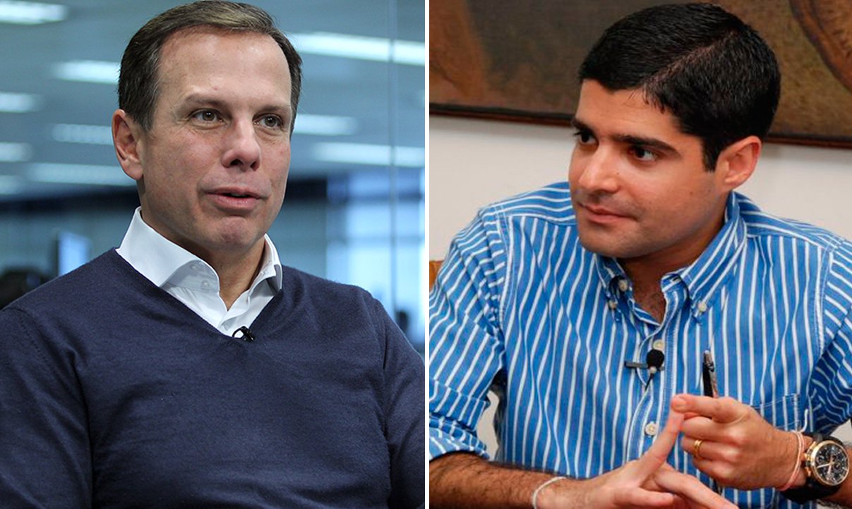 Apesar de ter seu nome apontado como 'candidato natural' ao governo da Bahia em 2018, o prefeito de Salvador, ACM Neto (DEM), surge como potencial componente da chapa presidencial do PSDB no pleito do próximo ano; de acordo com o site O Antagonista, o democrata está sendo sondado para ser candidato a vice-presidente da República numa possível chapa encabeçada pelo prefeito de São Paulo, João Doria; análise diz ainda que só Doria e ACM teriam condição de alcançar o potencial do ex-presidente Lula (Foto: Romulo Faro) Apesar de ter seu nome apontado como 'candidato natural' ao governo da Bahia em 2018, o prefeito de Salvador, ACM Neto (DEM), surge como potencial componente da chapa presidencial do PSDB no pleito do próximo ano; de acordo com o site O Antagonista, o democrata está sendo sondado para ser candidato a vice-presidente da República numa possível chapa encabeçada pelo prefeito de São Paulo, João Doria; análise diz ainda que só Doria e ACM teriam condição de alcançar o potencial do ex-presidente Lula