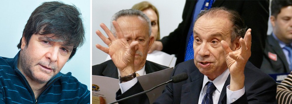 Jornalista e escritor Marcelo Rubens Paiva resgata um episódio ocorrido em maio de 2016, quando o senador Aloysio Nunes (PSDB-MG) mandou um jornalista para a PQP, entre outros xingamentos; assista (Foto: Gisele Federicce) Jornalista e escritor Marcelo Rubens Paiva resgata um episódio ocorrido em maio de 2016, quando o senador Aloysio Nunes (PSDB-MG) mandou um jornalista para a PQP, entre outros xingamentos; assista